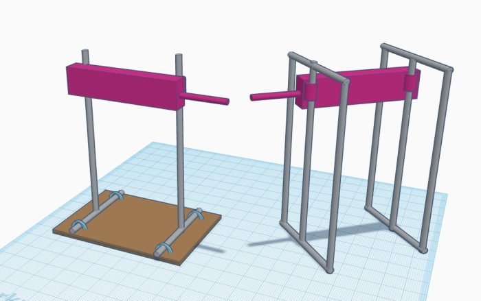 custom metal frame for himsith fucking machine tall bed design ideas