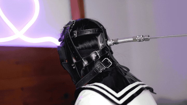 blowjob harness gag hismith rear view