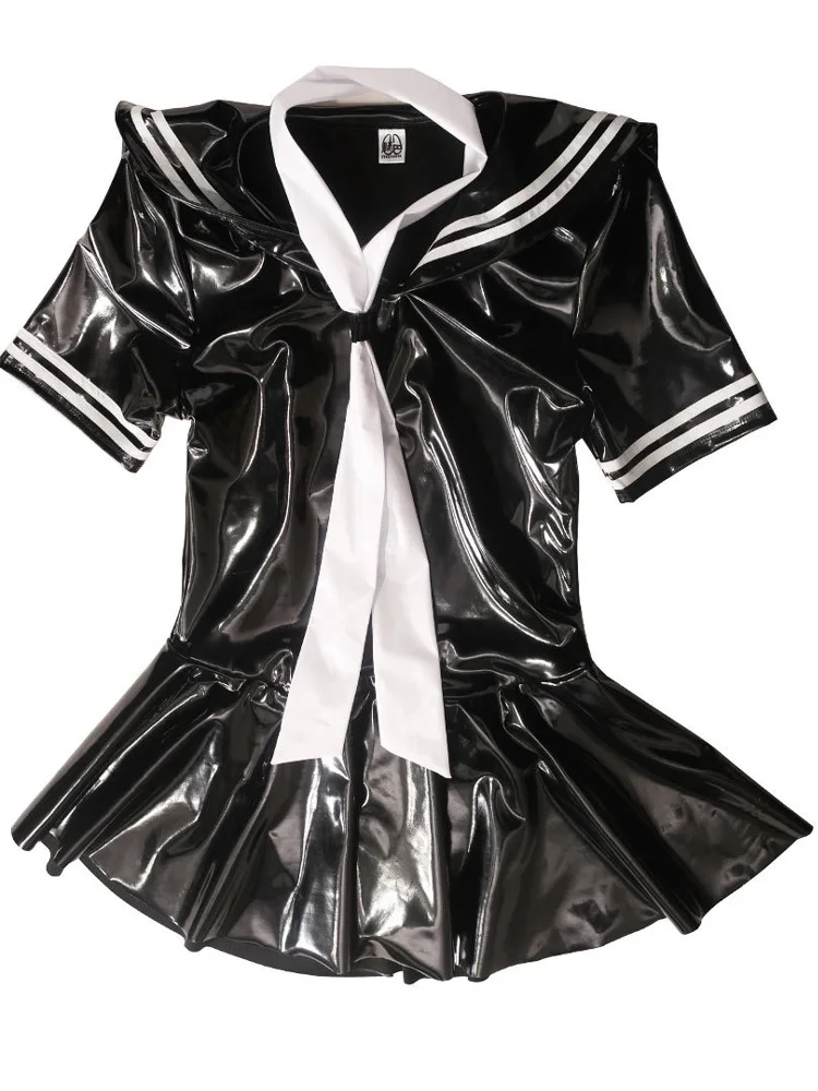 PVC Sailor Costume (Plus Sizes)