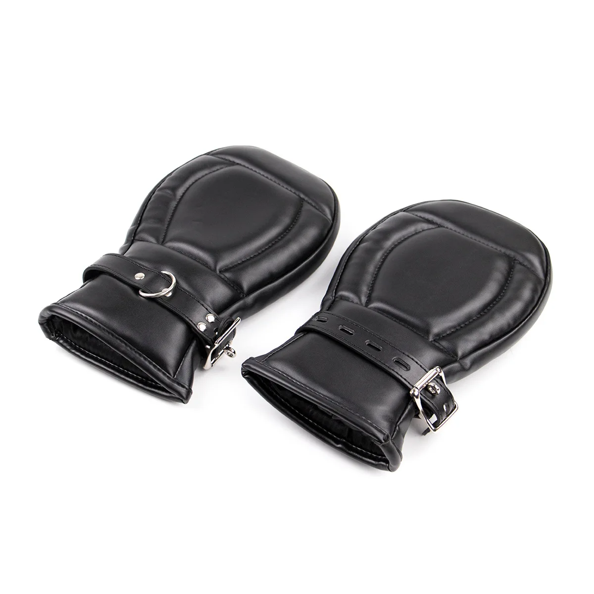 PU Bondage Mittens